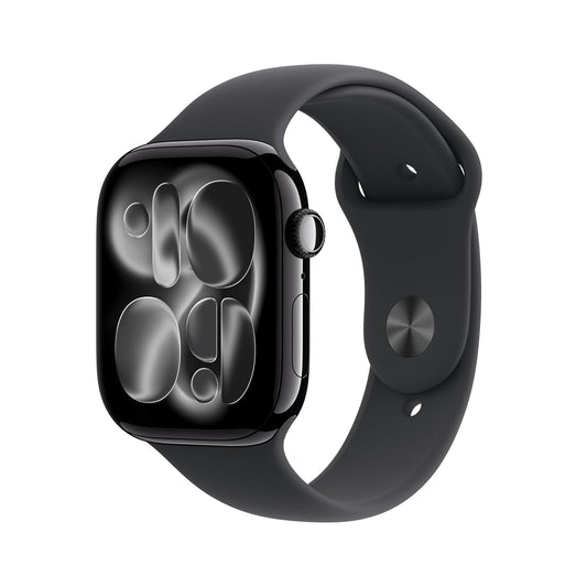 EthoWatch Series 11 Smartwatch 46MM – 1.91" Full Touch Display, Bluetooth Calling, Serial number working, Heart Rate Monitor, 6-Day Battery, Hassle-Free Warranty With ON /OFF Logo and FREE 2 Stylish Watch Strap Black