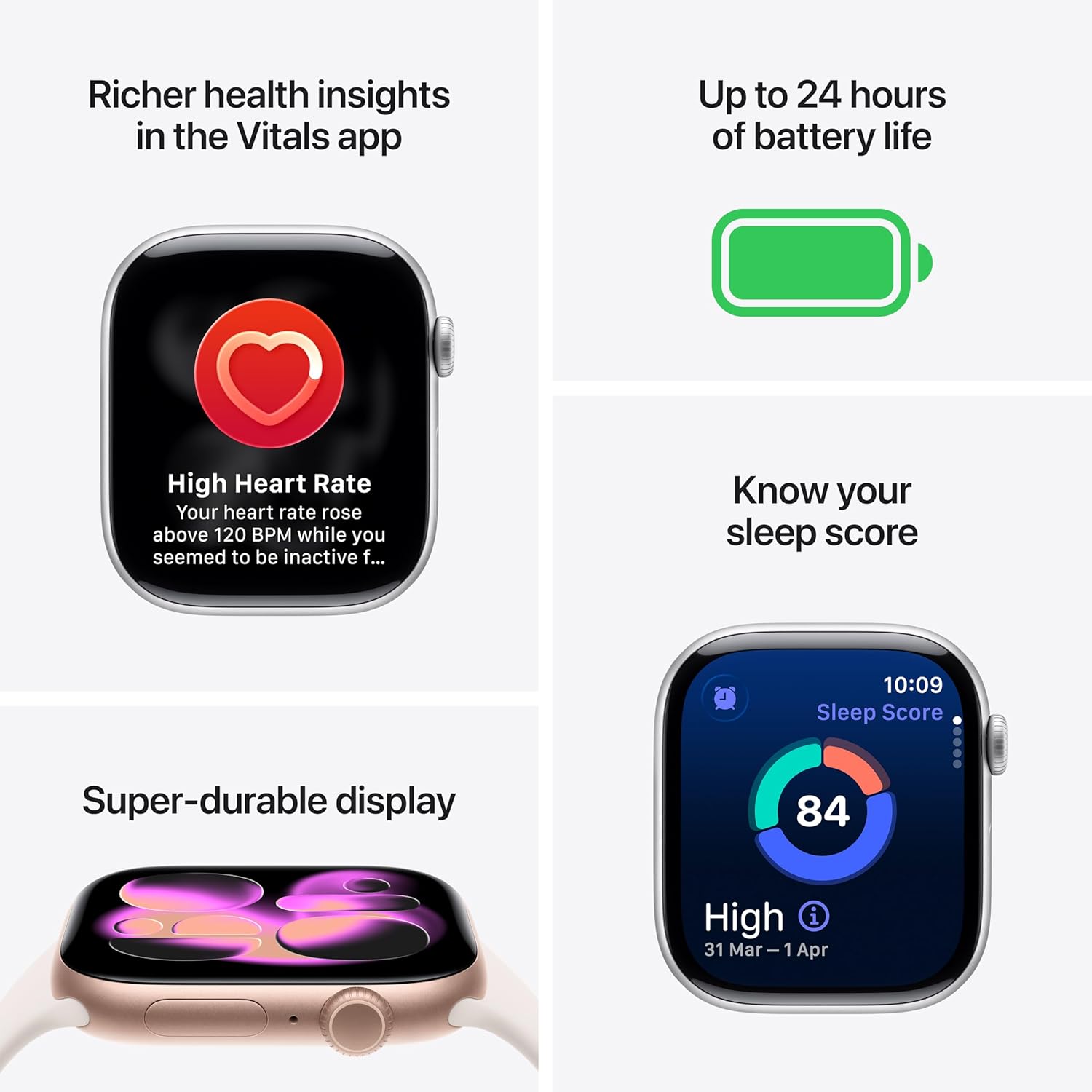 EthoWatch Series 11 Smartwatch 46MM – 1.91" Full Touch Display, Bluetooth Calling, Serial number working, Heart Rate Monitor, 6-Day Battery, Hassle-Free Warranty With ON /OFF Logo and FREE 2 Stylish Watch Strap